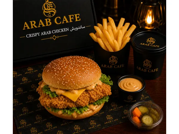 كرسبي عرب تشكن - ساندويش