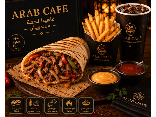 فاهيتا لحمة - ساندويش