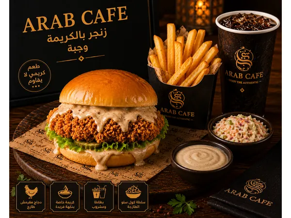 زنجر بالكريمة - وجبة