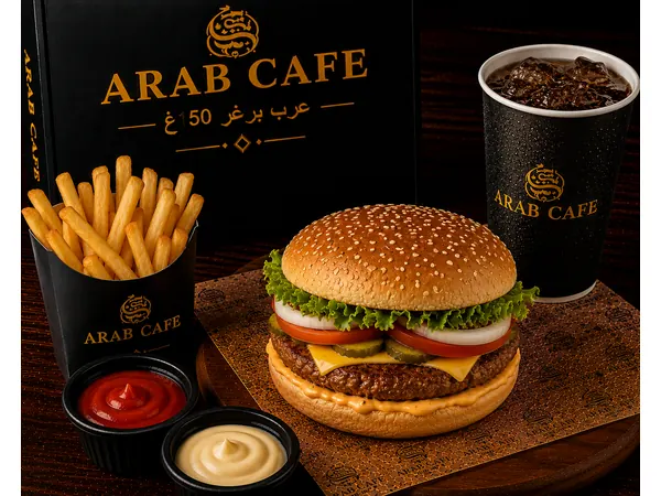عرب برغر 150غ - وجبة