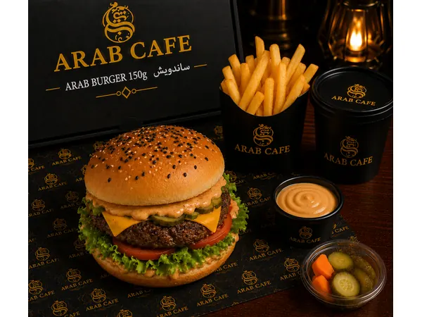عرب برغر 150غ - ساندويش