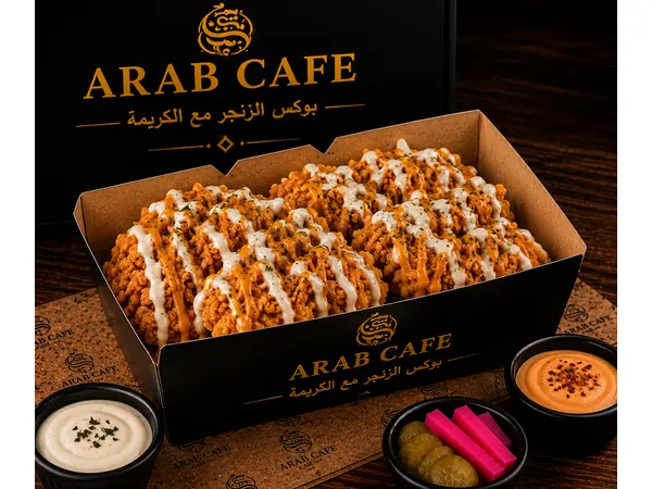 بوكس الزنجر مع الكريمة